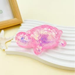 Squishy Turtle Fidget Toy Glitter Turtle Squeeze Toy Small Cute Animal Anti Stress Fidget Splat Decompressions Vent Squeeze Toy
