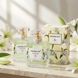 Perfume For Women, 1.7oz X 2 Pack, Unisex Fragrance, Natural Floral Scent, Lily, Rose, Osmanthus, Lavender. Fresh and Elegant, Suitable for Everyday Wear and the Office. | Ideal for Gifting or Personal Use, a Top Choice for Women's Gifts.