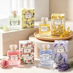Perfume For Women, 1.7oz X 2 Pack, Unisex Fragrance, Natural Floral Scent, Lily, Rose, Osmanthus, Lavender. Fresh and Elegant, Suitable for Everyday Wear and the Office. | Ideal for Gifting or Personal Use, a Top Choice for Women's Gifts.