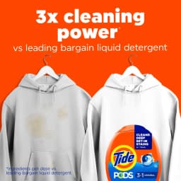 ICUTE-Tide PODs Laundry Detergent, 14 Count, Original Scent, 3-in-1 Stain Remover, Odor Fighter, Color Protector, Concentrated Laundry Soap Pacs,Fast Delivery