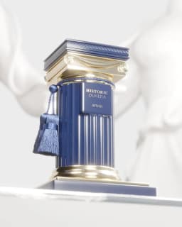 Afnan Historic Olmeda Unisex Eau De Parfum 100ml 3.4oz Aromatic Spicy Woody Cologne Roman Column Dark Blue Bottle Long Lasting Arabian Fragrance Gift for Men Women