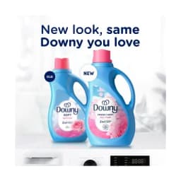 April Fresh HE Compatible Liquid Fabric Softener - 44 fl oz for Laundry Softening and Care