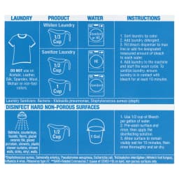 Great Value Low-Splash Bleach, 81 fl oz