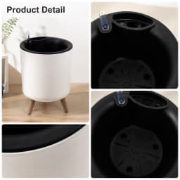 Self‑Watering Raised Planter with Water Level Indicator