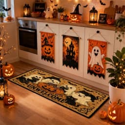 Square Kitchen Rug Diatomaceous Earth Stone Mat Rubber Bottom Anti Slip Water Absorbent Thick Floor Rug for Toilet