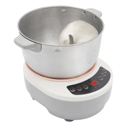 Electric Dough Maker 5L 200W, Stainless Steel Dough Mixer with Ferment Function, 140-170RPM Kneading Machine for Bread Pizza