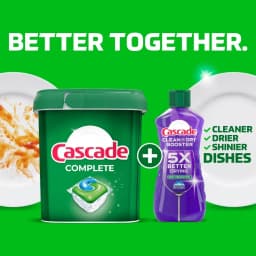 Phosphate‑Free Dishwasher Detergent Pods, Fast‑Dissolving Single Use Pacs for Hard Water and 24‑Hour Stuck‑On Food