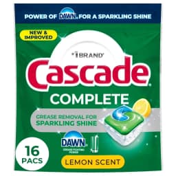 Phosphate‑Free Dishwasher Detergent Pods, Fast‑Dissolving Single Use Pacs for Hard Water and 24‑Hour Stuck‑On Food