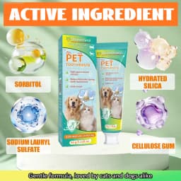 Low-Irritation Pet Toothpaste For Teeth Cleaning