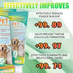 Low-Irritation Pet Toothpaste For Teeth Cleaning