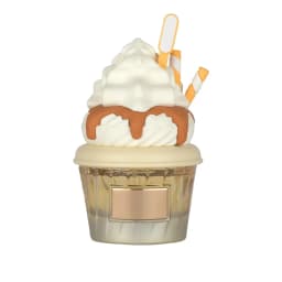 Unisex Salted Caramel Gourmand Eau De Parfum, Whipped Cream Ice Cream Cup Perfume Spray, Creamy Milk Dessert Fragrance Long Lasting 75ml