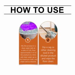 Floor Cleaner, Daily Cleaning, Stain Removal, Scale Elimination, Brightening Effect with Fresh Fragrance, Suitable for Tiles and Wood Floors