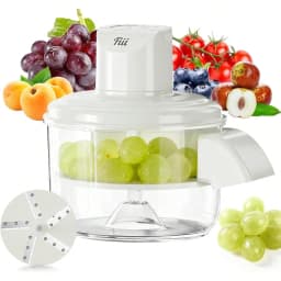 Electric Grape Peeling Machine – Automatic Peeler Skin Remover Tool for Small Fruits. 20s Fast Peeling Rechargeable Wireless, Easy Clean for Home & Commercial Use, Grape Garlic Cherry Tomato Peeler