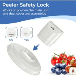 Electric Grape Peeling Machine – Automatic Peeler Skin Remover Tool for Small Fruits. 20s Fast Peeling Rechargeable Wireless, Easy Clean for Home & Commercial Use, Grape Garlic Cherry Tomato Peeler