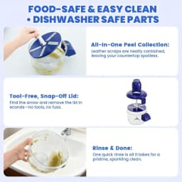 Electric Grape Peeling Machine – Automatic Peeler Skin Remover Tool for Small Fruits. 20s Fast Peeling Rechargeable Wireless, Easy Clean for Home & Commercial Use, Grape Garlic Cherry Tomato Peeler