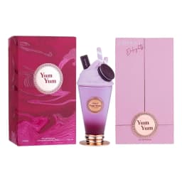 Armaf Delights Yum Yum Eau De Parfum 100ml 3.4oz Sweet Fruity Gourmand Vanilla Perfume Milkshake Ice Cream Bottle Long Lasting Fragrance Gift for Women