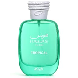 Rasasi Hawas Tropical Eau De Parfum Spray for Men, 3.4 Ounce