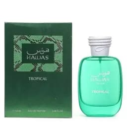 Rasasi Hawas Tropical Eau De Parfum Spray for Men, 3.4 Ounce