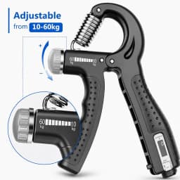 10-60kg Adjustable Hand Grip Strengthener With Counter Hand Trainer Exerciser For Muscle Multifunctional Hand Strength Training