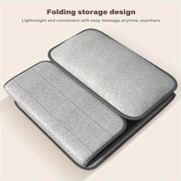 Ekmoey Full Body Massager Mat with Heat & Movable Shiatsu Neck Back Massager Pillow, Lumbar Traction & Relax,9 Vibration Motors & Back Heating Pad,Full Body Massager for Neck Back Waist Hip Leg, Massage Gift For Mom/Dad/Women/Men, Christmas Gift