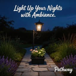 Solar Lamp Post Lights with Planter Box Outdoor, Waterproof Vintage Solar Lantern with Auto On/Off, Decorative LED Garden Light for Pathway Patio Porch