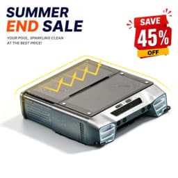Vsatorm Solar Pool Skimmer Robot Cleaner 24H Surface Cleaning Auto Parking Intelligent Obstacle Detection for Above Ground Pools