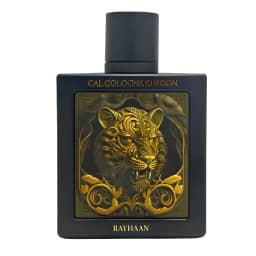 Rayhaan Tiger Cal Cologne Edition Extrait De Parfum For Men Unisex, Woody Spicy Fragrance 100ml 3.4 Ounce Long Lasting Arabian Perfume Spray Gift