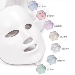 Christmas Special Offer, 7‑in‑1 Facial Massager, Facial Beauty & Cleansing Device, Multifunctional At‑Home Beauty Equipment, Gift for Friends & Parents, Holiday Present