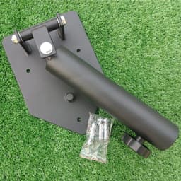 Landmine Base Portable 360 Degree Rotation Barbell Deluxe T-bar Row Attachment Landmine Platform Weight Training Station 2 Inch