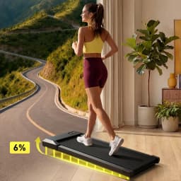 2in1 Walking Pad Mini Treadmill Portable for Home&Office Under Desk LCD Screen Max 300lbs Quiet Treadmills Exercise Machine