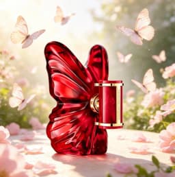 Charming perfume La Bomba Intensa red butterfly shaped perfume bottle, 2.7oz80ml, fruity and floral, rich and full fragrance, lasting fragrance, gift choice