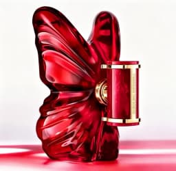 Charming perfume La Bomba Intensa red butterfly shaped perfume bottle, 2.7oz80ml, fruity and floral, rich and full fragrance, lasting fragrance, gift choice