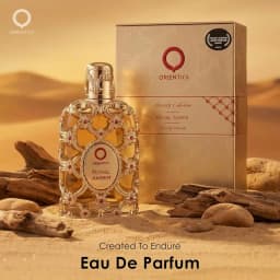 Luxury Collection Royal Amber EDP Spray 80ml Golden Embossed Bottle Unisex Fragrance Fruity Gourmand Amber Musk Perfume for Daily Party Holiday Gift for Him Her