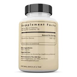 Grass Fed Beef Liver 180 Capsules, Supports Energy Production, Detoxification, Digestion, Immunity and Full Body Wellness