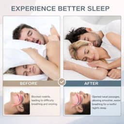 Magnetic Nose Clip Set, Adjustable Nasal Dilator for Breathing, Anti Snoring Sleep Aid, Travel Daily Use for Men Women Adults