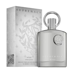 Afnan Perfumes Supreme Silver Men's Small Group EDP perfume 100/150ml Wooden Tone