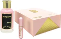 Bharara Rose Eau De Parfum Spray 3.4 Fl Oz (100 Ml) – Long Lasting Floral Perfume for Women – Elegant Jasmine & Peony Scent – Luxury Daily Wear Fragrance