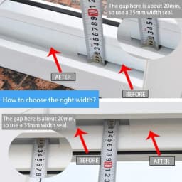 Door Strip Bottom, House and Glass Shower Door Seal Strip for Side of Door16 Feet Long