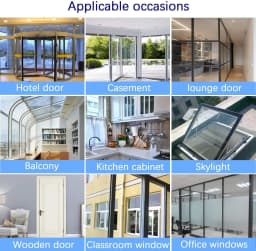 Door Strip Bottom, House and Glass Shower Door Seal Strip for Side of Door16 Feet Long