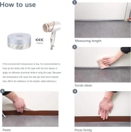 Door Strip Bottom, House and Glass Shower Door Seal Strip for Side of Door16 Feet Long