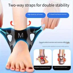 1 piece anti-sprain foot protective gear, ankle support protective gear, sprain fixed running, football, ankle protection, joint protection, ankle protection, sports protective equipment, professional protective gear