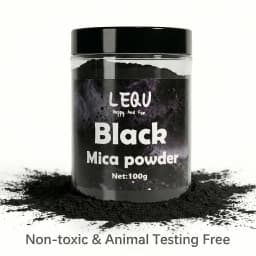 LEQU Metal Powder, 100g (3.5 oz), Available in Three Colors: Gold, Silver, and Black. Sparkling Epoxy Resin Pigments That Resist Fading, Perfect for Resin Casting, DIY Crafts, Cup Decorations, Jewelry Making, Painting, and Epoxy Art Projects.