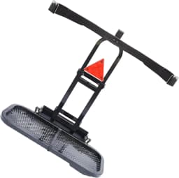 AP01 Universal Foldable Golf Cart Rear Seat Bag Holder for EZGO Club Car Yamaha - for Safety Grip Bar Maximum 8'' Wide