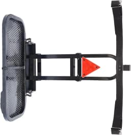 AP01 Universal Foldable Golf Cart Rear Seat Bag Holder for EZGO Club Car Yamaha - for Safety Grip Bar Maximum 8'' Wide