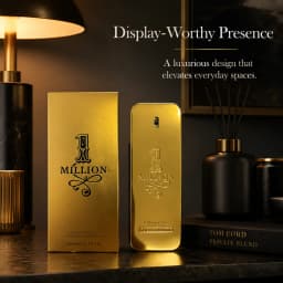 Luxury Gold Bar Style Men’s Fragrance 100ml Eau de Toilette Long Lasting Fresh Spicy Scent Spray Perfume for Daily Wear Party Night Gift Elegant Minimalist Design Scented Cologne Bottle