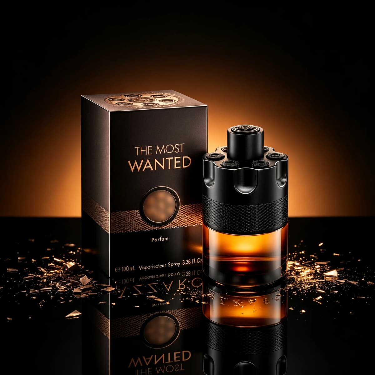The Most Wanted Parfum - Intense Mens Cologne - Spicy & Seductive Fragrance for Date Night - Lasting Wear - Irresistible Luxury Perfumes for Men , 3.4 Oz / 100 ML