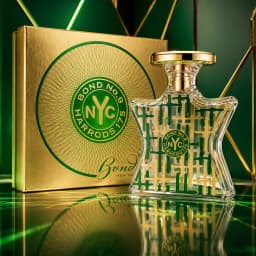 Bond No.9  Harrods 175 Eau De Parfum Spray, Luxury Green Gold Perfume Bottle, Elegant Fragrance Gift for Men Women