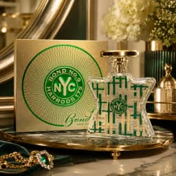 Bond No.9  Harrods 175 Eau De Parfum Spray, Luxury Green Gold Perfume Bottle, Elegant Fragrance Gift for Men Women