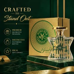 Bond No.9  Harrods 175 Eau De Parfum Spray, Luxury Green Gold Perfume Bottle, Elegant Fragrance Gift for Men Women