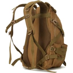 35L Tactical Hiking Backpack for Men with MOLLE System & Reflective Strip, Outdoor Mountain Climbing Rucksack with Dual Cup Holders & Compression Straps, Camping Travel Survival Gear Bag